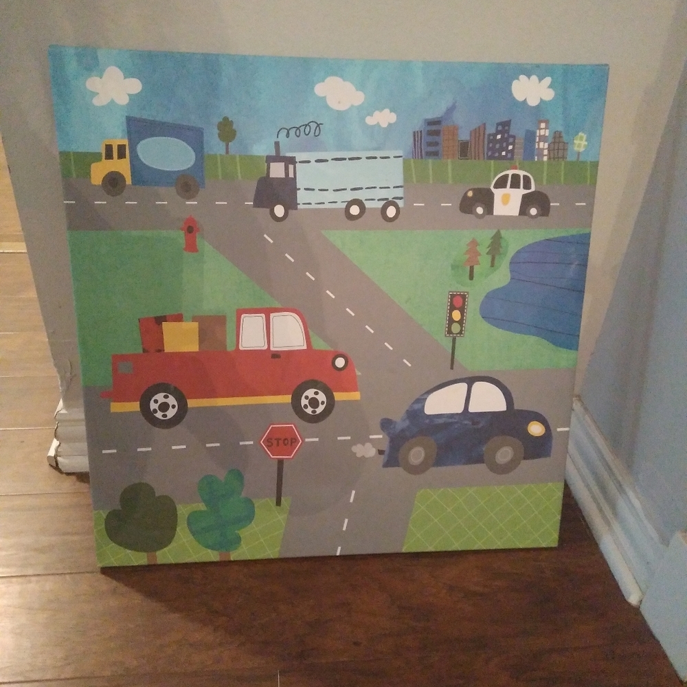 Canvas painting